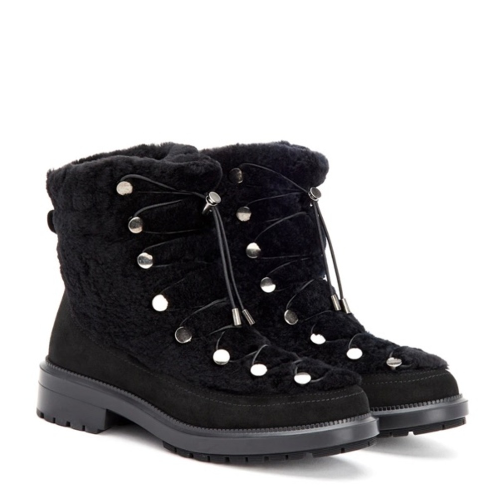 Aquaitalia Suede & Sheepskin Boots